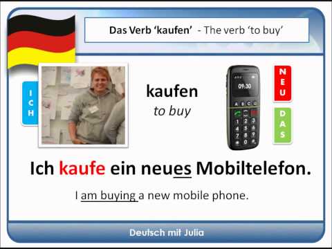 Learn German - Practice Verbs: To Buy And To Carry In German - Beginner German - Tragen & Kaufen