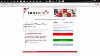 How to register with Lockmagic
