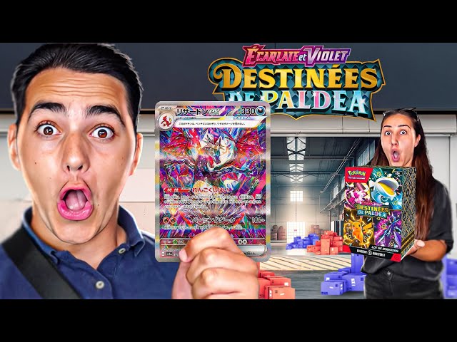 On OUVRE DESTINÉES DE PALDEA au JAPON (Shiny Treasure Ex) 