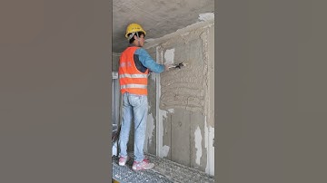 #plastering #rendering #machine #plasteringwork #plasterer #automatic #gypsum #renderings #plaster