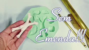Como usar o molde de biscuit?