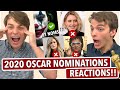 2020 Oscar Nominations REACTIONS!! (We FREAK out)