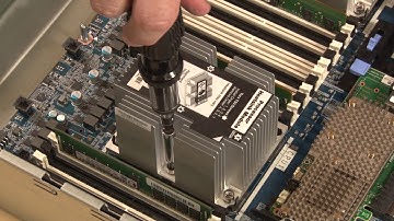 Lenovo ThinkSystem SR550 - Processor and Heat Sink Removal