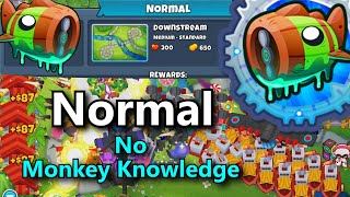 Bloonarius Normal Tutorial  ||  No Monkey Knowledge  ||  Downstream  || (BTD6)