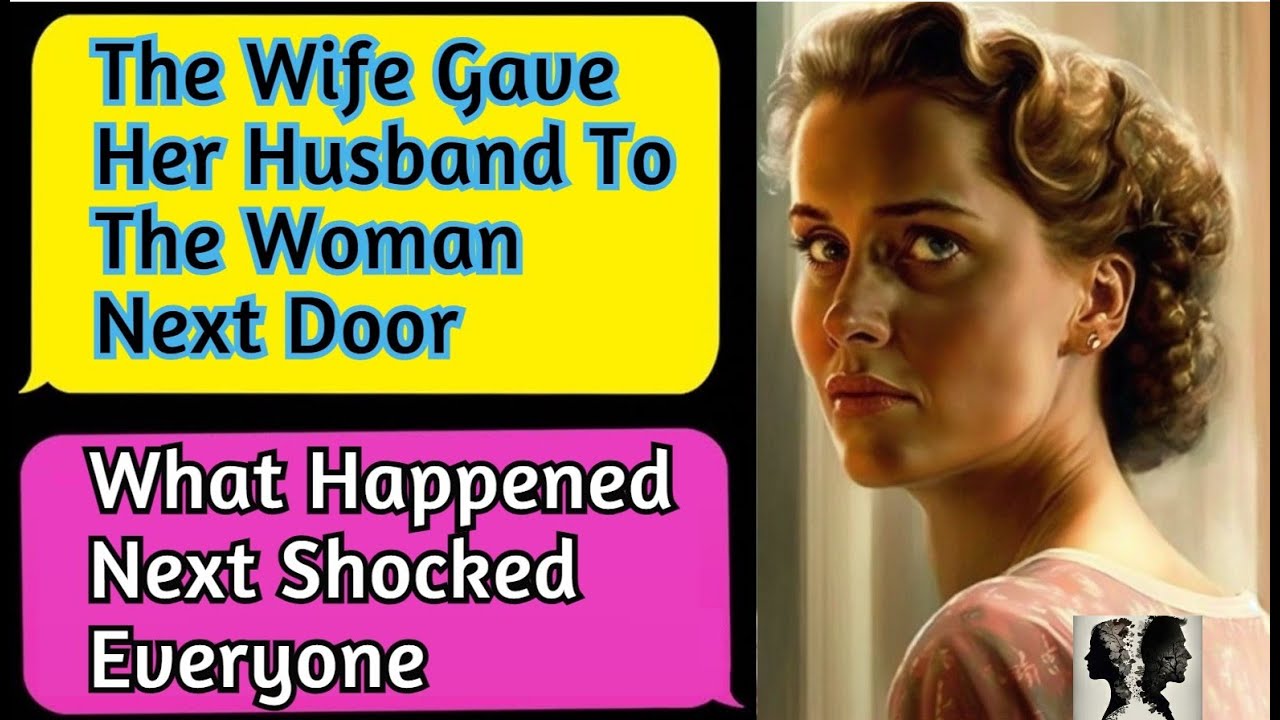 🔥the Wife Gave Her Husband To The Woman Next Door What Happened Next