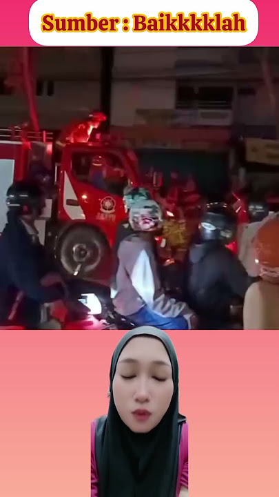 damkar dan mobil pribadi