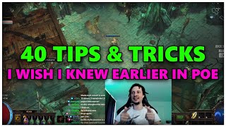 [PoE] 40 Path of Exile Tips & Tricks  Things I wish I knew earlier  Stream Highlights #658