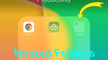 How To Make Nested Folders on iOS 7/8/9.(Folder In A Folder)