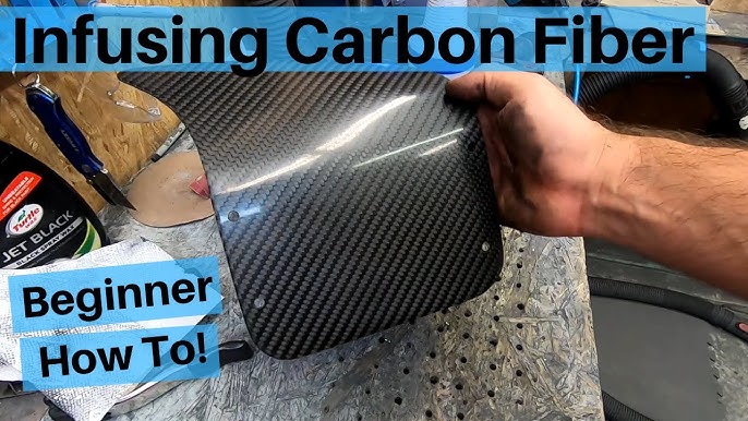 How to make a carbon fiber part in under 1 minute. 
