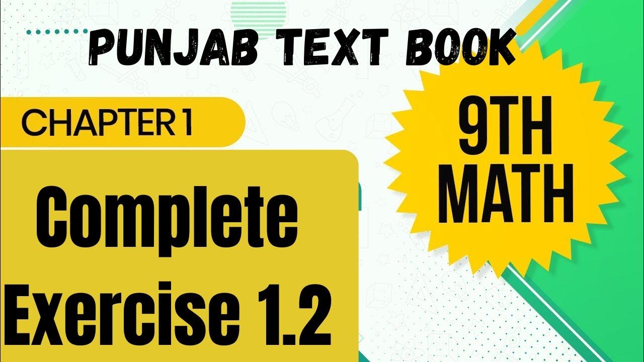 Exercise 1 2 class 9th ptb maths chapter 1 class 9th matrices and