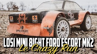 Losi Mini 8ight Ford Escort MK2 - Le Crazy Run