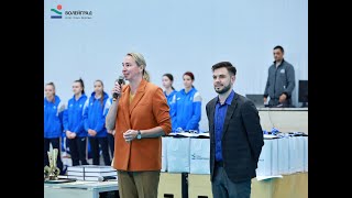 2024.Apr.07-Sokolova in the Awards Ceremony of Volleygrad Open Cup  (intl. competition for U16)