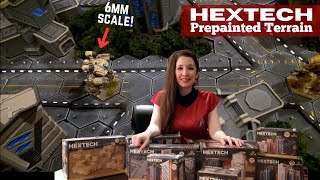 Battletech Prepainted Terrain!  Hextech Battlefield in a Box
