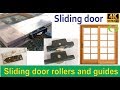 How to repair a stiff sliding door - new rollers and guides - step by step