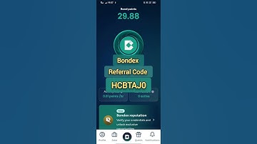 Bondex referral code | Bondex invitation code #bondex #bondexmining #airdropmining