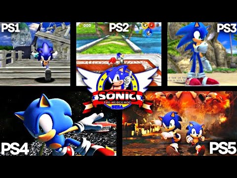 Sonic Ps1 Vs Ps2 Vs Ps3 Vs Ps4 Vs Ps5 Youtube