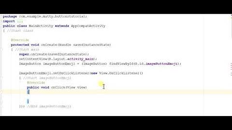 ANDROID Make image button event listener