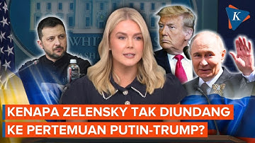 Gedung Putih Ungkap Alasan Zelensky Tak Diundang ke Pertemuan Putin-Trump