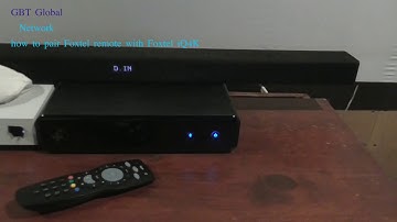 how to pair Foxtel remote with Foxtel iQ4K