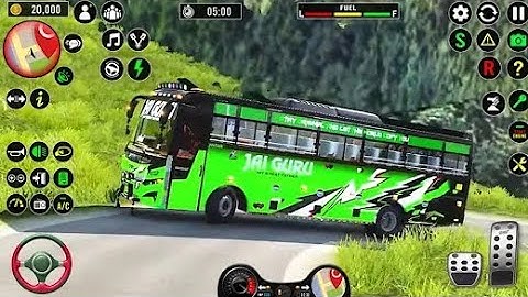 Indian Bus Simulator Game 3D - Bus Game | Walkthrough Gameplay (Android/iOS)