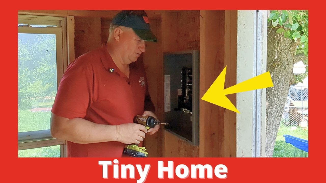 Installing Electrical Panel - YouTube