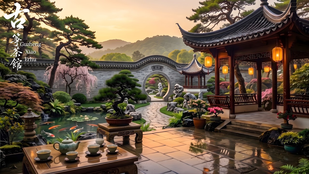 山水清音】中國古典純音樂｜古箏・琵琶・竹笛・二胡｜靜心冥想・深度