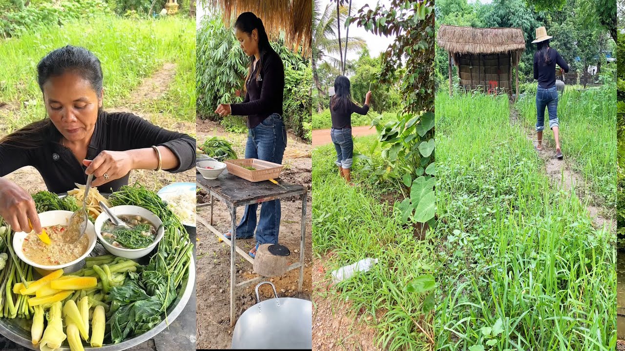 បុកទឹកគ្រឿងបន្លែគ្រប់មុខ