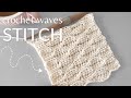 Crochet waves crochet stitch tutorial