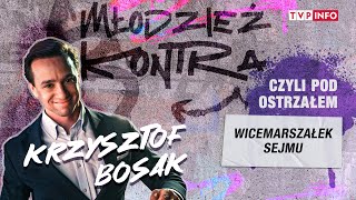 Krzysztof Bosak w programie "Młodzież kontra... czyli pod ostrzałem"
