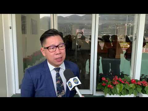 20191109 「得意」勝出後練馬師葉楚航訪問