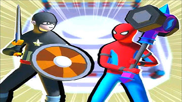 Super Hero Fight Battle - Walkthrough Part 1 Levels 1-15 New Game - Android Gameplay