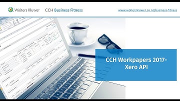 2017 Workpaper Integration with Xero API
