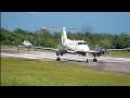 Piper M500 &amp; Beechcraft King Air B200 Pouso &amp; Decolagem em Angra dos Reis RJ