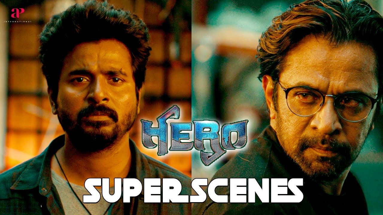 Hero Super Scenes  Can the hero thwart the unfolding villainous plots  Sivakarthikeyan  Arjun