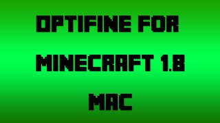 In this video, i show you how to install optifine for minecraft 1.8
(also works with 1.8.1!). remember comment, subscribe, and like video!
watch this...
