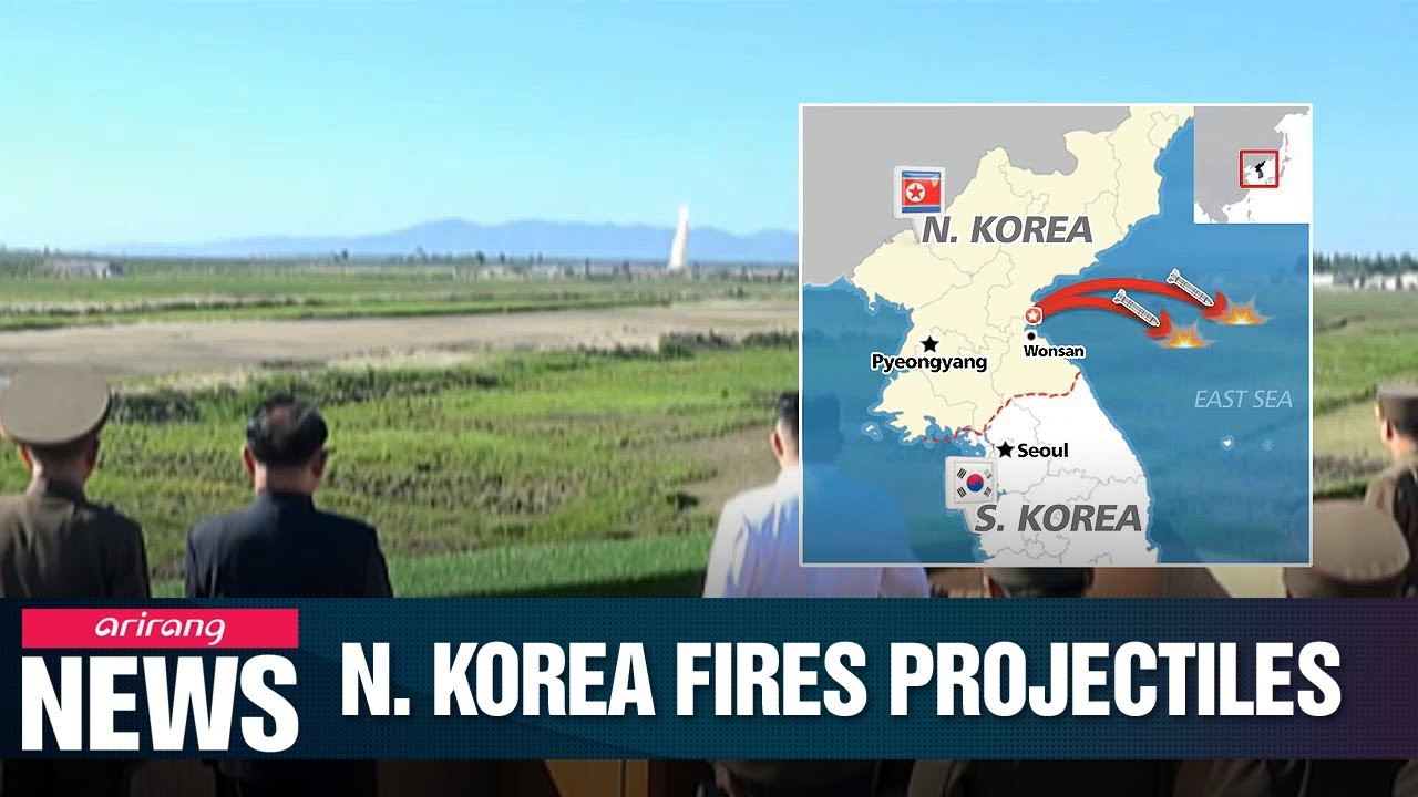 North Korea test fires short-range projectiles, South Korean officials say