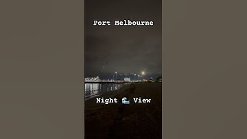 Thumbnail of #Kovai2EuropeAussie #portmelbourne #night #beach #waves #music #song