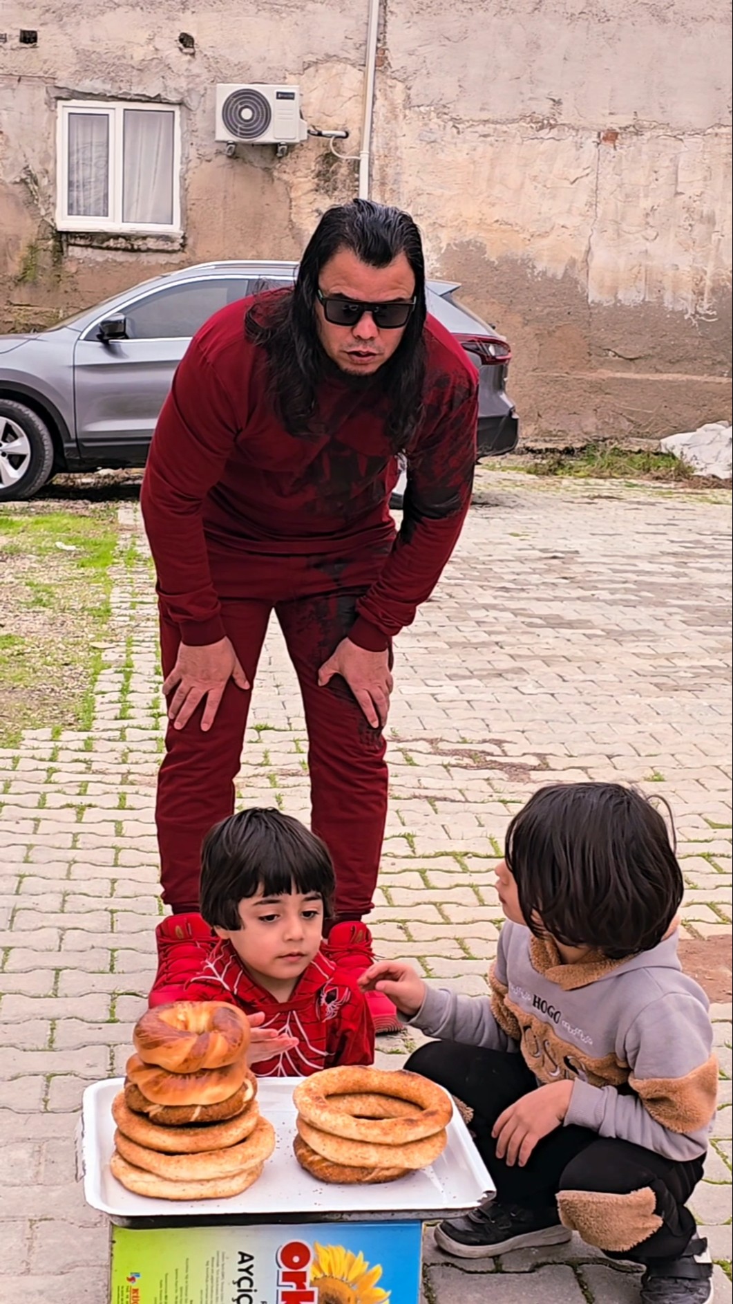 #حزين موقف انساني من طفل انساني