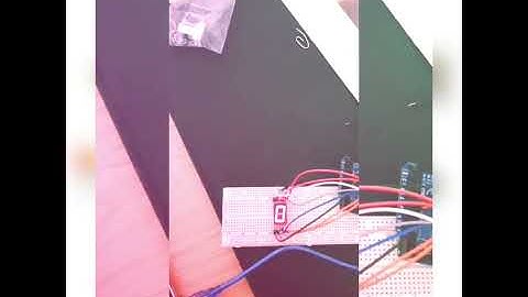 Comptage de 0 à 9 sur afficheur 7 segments (Arduino)