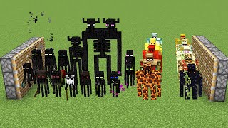 all enderman + all golems = ???