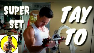 Cách tập TAY TO hiệu quả với Super Set | HLV Thể Hình Cá Nhân Ryan Long Fitness