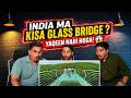 Reaction on 😱 हवा में चलना! | 😱 India Ka First Glass Skywalk! Bihar Glass Bridge Reaction