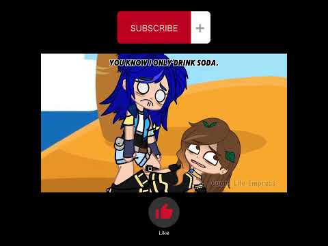 Funneh and Gold stranded on an island 🏝️🏝️ Gacha Meme / Gacha Trend || ItsFunneh / Krew / Krew Edits