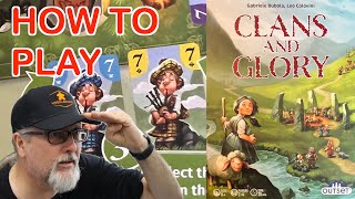 Clans and Glory designed by Gabriele Bubola & Leo Colovini | Outset Media | How to setup and play! screenshot 1