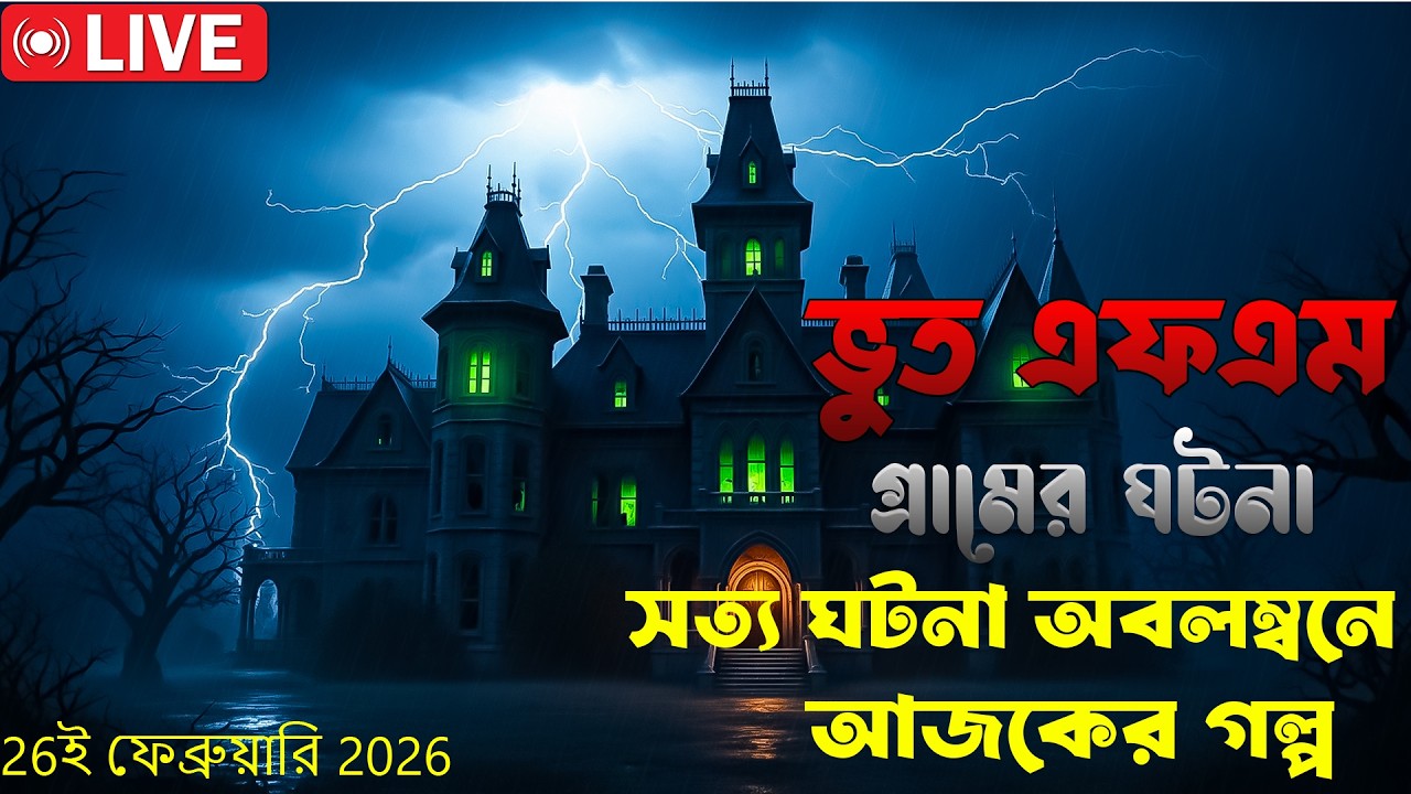 Bhoot fm | Only email story | Bangla horror story | ভূত এফএম | ভূত এফএম ইমেইল | 26 February 2026