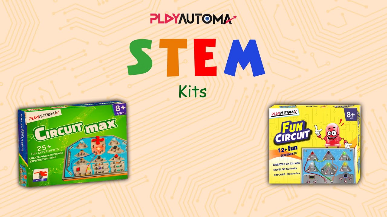 Playautoma STEM series | Electronic games for kids 8+