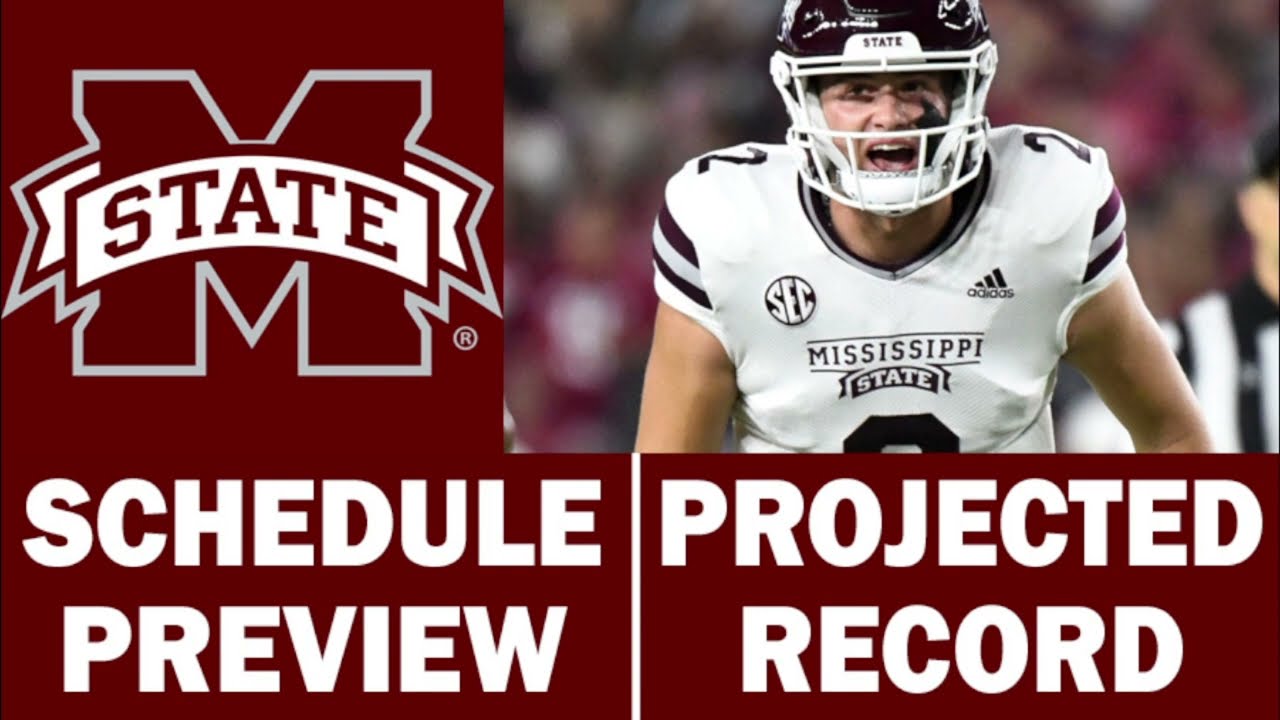 Mississippi State Football 2023 Schedule Preview & Record Projection