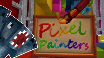 Minecraft - Hypixel - Pixel Painters - Squiddy