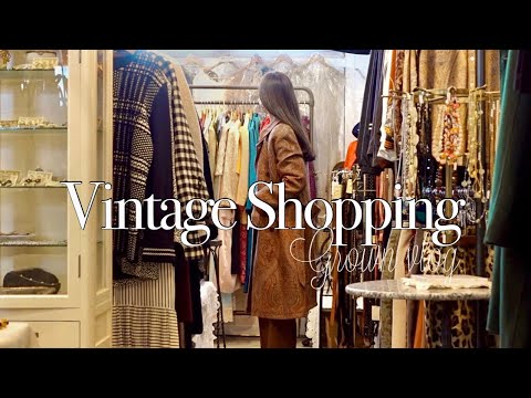 vlog『お洒落で人気のヴィンテージショップでお買い物💐 』友人と過ごす休日 | クリスマスの準備🎄| 購入品紹介| 冬のコーデ | カフェ巡り| 東京 | 日常 vlog