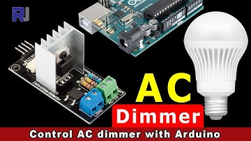 RobotDyn Control AC bulb with Arduino AC Dimmer - RJT229